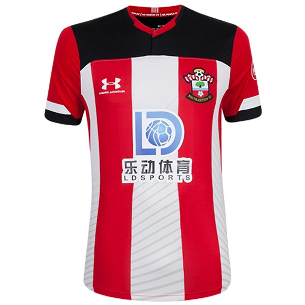 Tailandia Camiseta Southampton 1ª Kit 2019 2020 Rojo Blanco